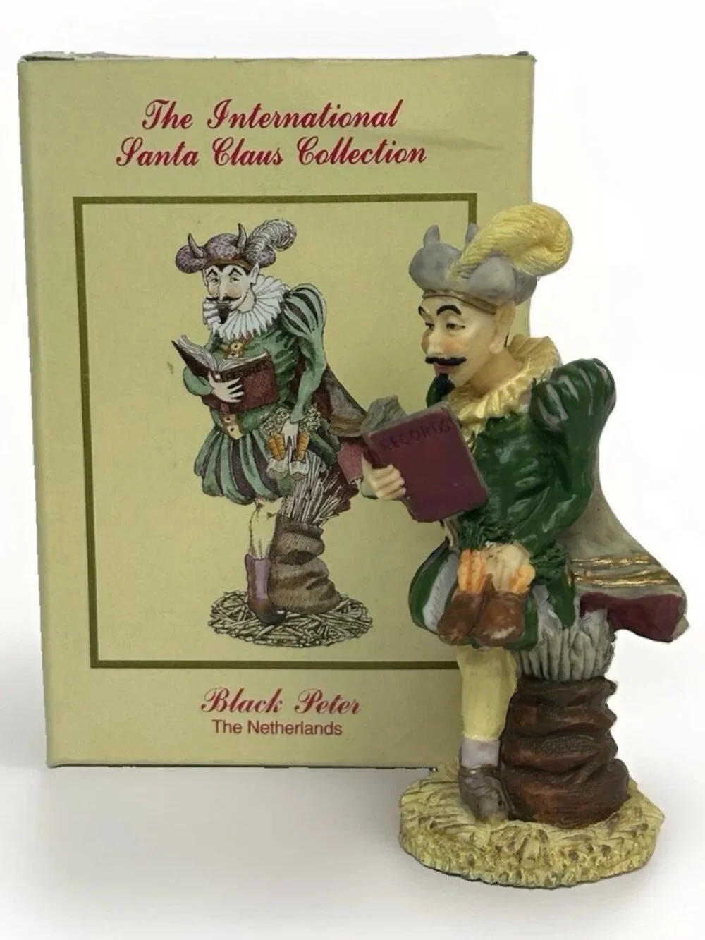13 Vintage Collectible - The International Santa Claus Collection Figurines